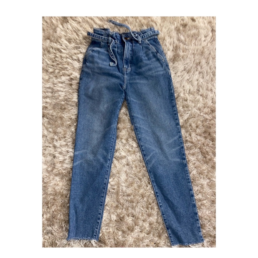 Hollister Paper Bag Waist Jeans -Sz 24
